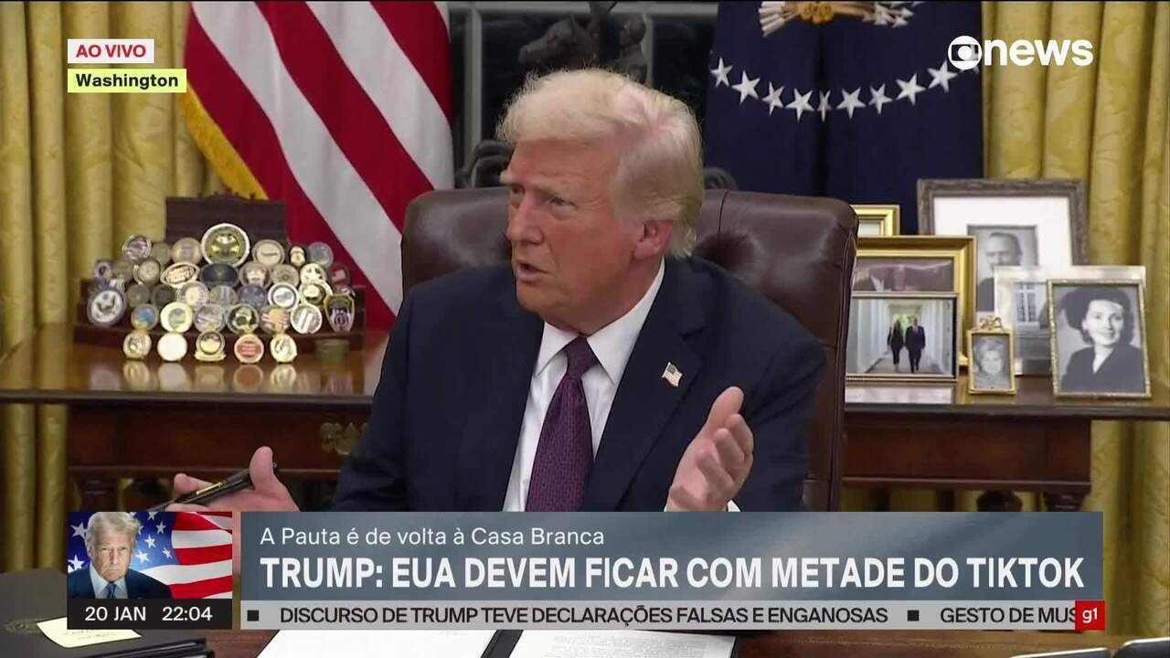 Trump diz que Microsoft está em negociações para adquirir o TikTok